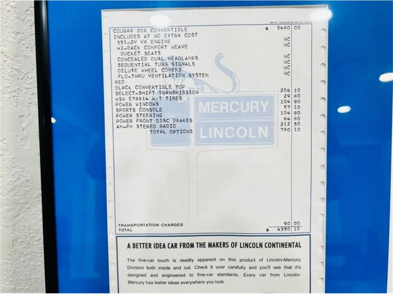 1970 Mercury Cougar - Image 57